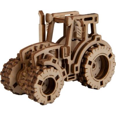 Wooden City Superfast Traktor - 3D Puzzle model pojazdu Wooden City Superfast Traktor - 3D Puzzle model pojazdu