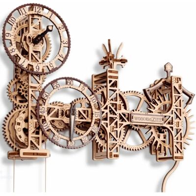 Wooden City Steampunk Wanduhr Puzzle - 269 Teile Wooden City Steampunk Wanduhr Puzzle - 269 Teile
