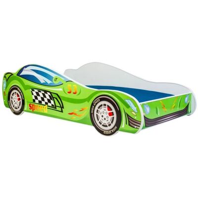 Kobi Speed Car Lasten sänky - Sisältää patjan ja pohjalevyn Kobi Speed Car Lasten sänky - Sisältää patjan ja pohjalevyn