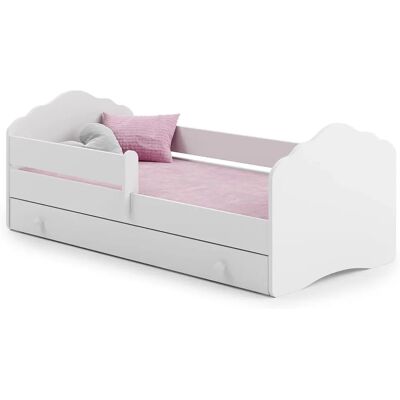 Lit pour enfants Viking Choice avec tiroir, matelas et barrière - 140x70 cm - Publicité Lit pour enfants Viking Choice avec tiroir, matelas et barrière - 140x70 cm - Publicité
