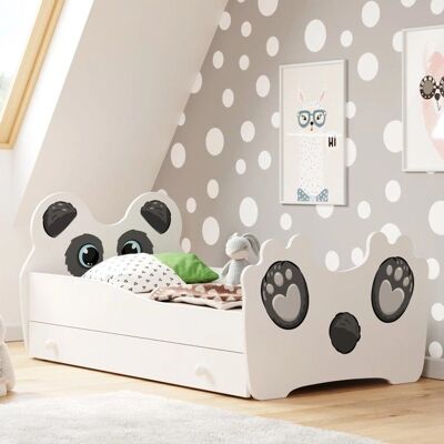Lit bébé Viking Choice Panda avec tiroir - 140x70 cm - Publicité Lit bébé Viking Choice Panda avec tiroir - 140x70 cm - Publicité