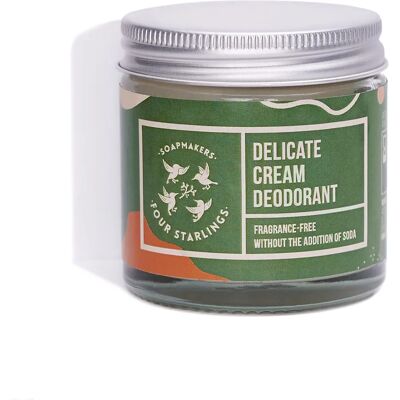 Mydlarnia Trzy Szpaki Delikatny Dezodorant - Bez Zapachu 60ml Mydlarnia Trzy Szpaki Delikatny Dezodorant - Bez Zapachu 60ml