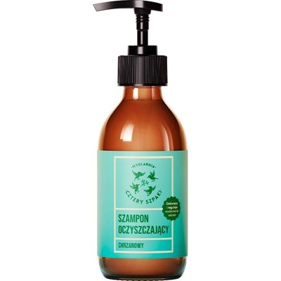 Mydlarnia Cztery Szpaki - Płynny chrzan - Oczyszczający szampon - 300ml Mydlarnia Cztery Szpaki - Płynny chrzan - Oczyszczający szampon - 300ml