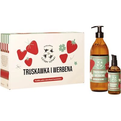 Mydlarnia Cztery Szpaki - Set - Truskawka Werbena Olej Mydlarnia Cztery Szpaki - Set - Truskawka Werbena Olej