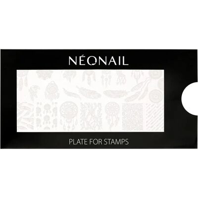 NEONAIL Modello 04 Piastra per Stamping Moderna - Timbro per Unghie NEONAIL Modello 04 Piastra per Stamping Moderna - Timbro per Unghie