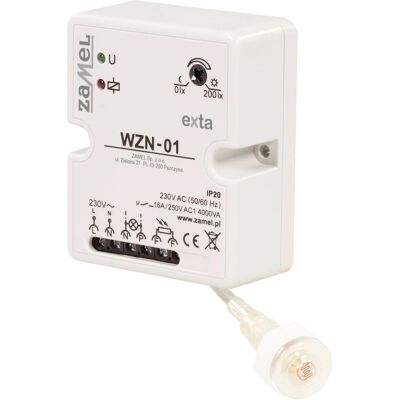 Zamel WZN-01/S1 Dämmerungsschalterset mit Lichtsensor Zamel WZN-01/S1 Dämmerungsschalterset mit Lichtsensor