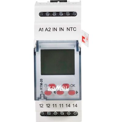 Ospel RTM-20 Temperaturregler - 5-60°C - Ohne Sonde Ospel RTM-20 Temperaturregler - 5-60°C - Ohne Sonde