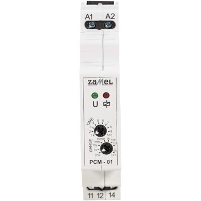 Relais Temporel Zamel PCM-02 - Délai de Mise Sous Tension 230V Relais Temporel Zamel PCM-02 - Délai de Mise Sous Tension 230V