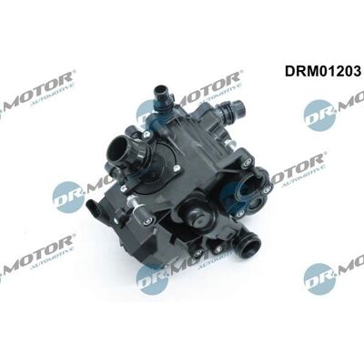 Dr.motor Automotive Thermostat - 101°C with Housing for BMW Dr.motor Automotive Thermostat - 101°C with Housing for BMW