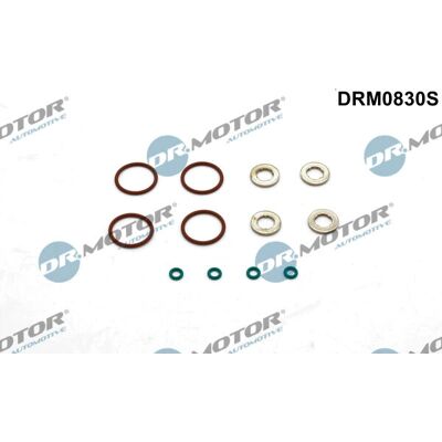 Dr. Motor Automotive - 16092500 - Set di guarnizioni iniettori per Audi, Seat, VW Dr. Motor Automotive - 16092500 - Set di guarnizioni iniettori per Audi, Seat, VW