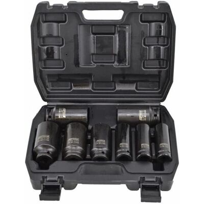 Awtools Modell Langes Nusskasten - 8 Stück 1/2 Zoll Awtools Modell Langes Nusskasten - 8 Stück 1/2 Zoll