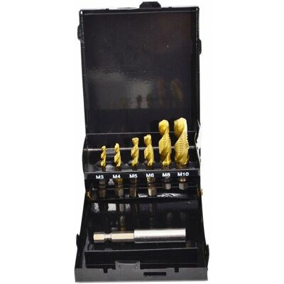 AWTOOLS Avtools Gewindebohrersatz M3-M10 7 Stück - Bohrer AWTOOLS Avtools Gewindebohrersatz M3-M10 7 Stück - Bohrer