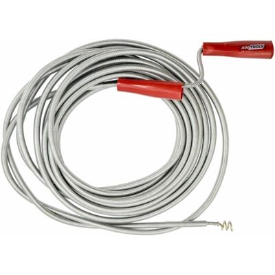AWTools Abflussreiniger - 8mm x 15m Kanal-Kobra AWTools Abflussreiniger - 8mm x 15m Kanal-Kobra