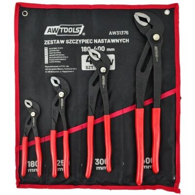 Awtools Pihdit - Säädettävät, 7/10/12/16 tuumaa - Ammattityökalut Awtools Pihdit - Säädettävät, 7/10/12/16 tuumaa - Ammattityökalut