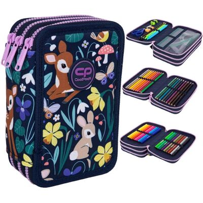 CoolPack - Jumper 3 Oh My Deer - 3 compartiments - Oh My Deer - Pencil Case - Publicité CoolPack - Jumper 3 Oh My Deer - 3 compartiments - Oh My Deer - Pencil Case - Publicité