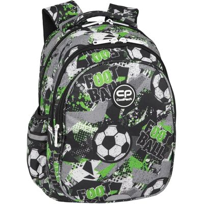 Młodzieżowy plecak Coolpack Jerry Let's Gol F029674 - Plecak szkolny Młodzieżowy plecak Coolpack Jerry Let's Gol F029674 - Plecak szkolny