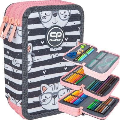 Piórnik Jumper 3 Komorowy z Wyposażeniem Coolpack Piórnik Jumper 3 Komorowy z Wyposażeniem Coolpack