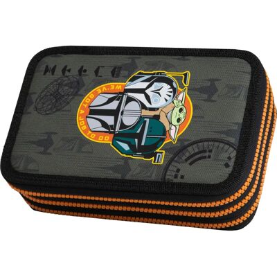 Piórnik Star Wars Mandalorian Coolpack - Dzieci, Poliester Piórnik Star Wars Mandalorian Coolpack - Dzieci, Poliester