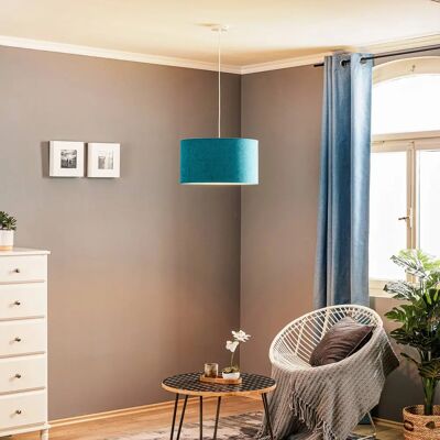 Lampa wisząca Bristol od Euluna - Wzór tkany Lampa wisząca Bristol od Euluna - Wzór tkany