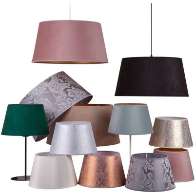 Duolla - Pantalla Cone - 25.5 cm - schwarz/gold - Pendant lamp Duolla - Pantalla Cone - 25.5 cm - schwarz/gold - Pendant lamp