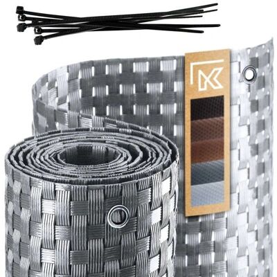 KADAX Cubierta de Balcón Techno Rattan 1x6m - Cubierta para Balcón KADAX Cubierta de Balcón Techno Rattan 1x6m - Cubierta para Balcón