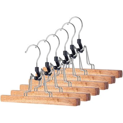 KADAX Wooden Double Clothes Pants Hanger - Clothes Organizer KADAX Wooden Double Clothes Pants Hanger - Clothes Organizer