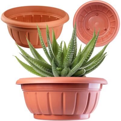 KADAX 34cm Gabionenschale für Blumen - Balkon, Terrasse, Garten, Friedhof KADAX 34cm Gabionenschale für Blumen - Balkon, Terrasse, Garten, Friedhof