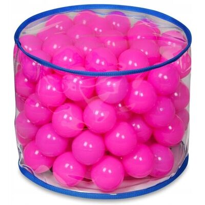 Kadax Mini Kids Pouf Pink Balls 39cm - Kids Furniture Kadax Mini Kids Pouf Pink Balls 39cm - Kids Furniture