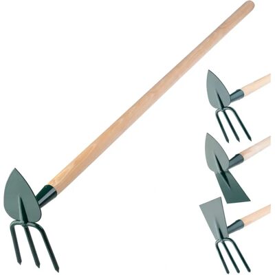KADAX Steel Garden Hoe Handle 28 mm - Garden Tool KADAX Steel Garden Hoe Handle 28 mm - Garden Tool