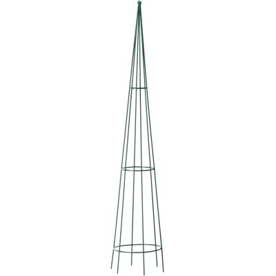 KADAX Cono de soporte para jardín 120cm - Soporte para plantas trepadoras KADAX Cono de soporte para jardín 120cm - Soporte para plantas trepadoras