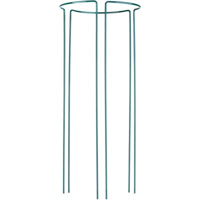 KADAX Gartenblumenstütze Metall Pflanzenständer 60cm Klammer 3 Stück - Gartensupport KADAX Gartenblumenstütze Metall Pflanzenständer 60cm Klammer 3 Stück - Gartensupport