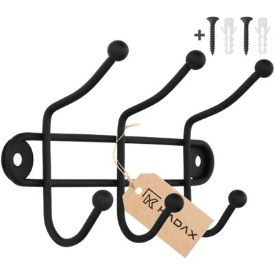 KADAX Wall Clothes Hanger - 3 Hooks KADAX Wall Clothes Hanger - 3 Hooks