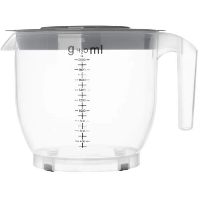 KADAX Bol de cuisine pour mélanger, fouetter, pichet, récipient avec tasse doseuse - Bol de Cuisine - Publicité KADAX Bol de cuisine pour mélanger, fouetter, pichet, récipient avec tasse doseuse - Bol de Cuisine - Publicité