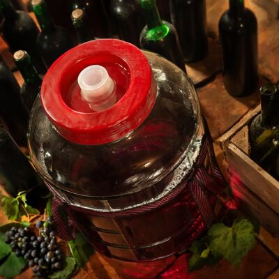 KADAX Großes 12L Glasgefäß für Wein, Gurken, Sauerkraut - Produkttyp KADAX Großes 12L Glasgefäß für Wein, Gurken, Sauerkraut - Produkttyp