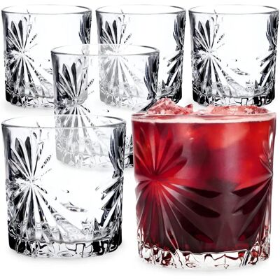 KADAX Literatka súprava nápojových pohárov 6ks 300ml - Drink Glass Set KADAX Literatka súprava nápojových pohárov 6ks 300ml - Drink Glass Set
