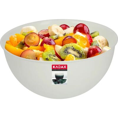 KADAX Ciotola per insalata in plastica - 1L Crema KADAX Ciotola per insalata in plastica - 1L Crema