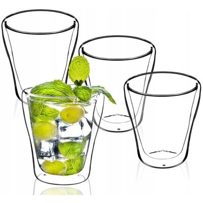 KADAX Set of Thermal Glasses - Double Wall Insulated 4 pcs KADAX Set of Thermal Glasses - Double Wall Insulated 4 pcs