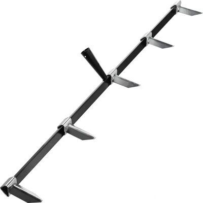 Marcador de jardín KADAX - 5 púas - 100 cm - Herramienta de jardinería Marcador de jardín KADAX - 5 púas - 100 cm - Herramienta de jardinería