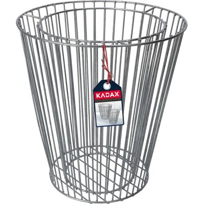 KADAX Garden Gabion Planter - Galvanized Steel - 45cm KADAX Garden Gabion Planter - Galvanized Steel - 45cm