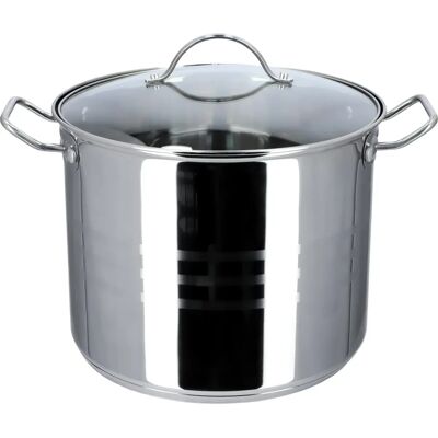 KADAX Garnek Stalowy Z Pokrywką indukcja Bigos 26cm 11 L KADAX Garnek Stalowy Z Pokrywką indukcja Bigos 26cm 11 L