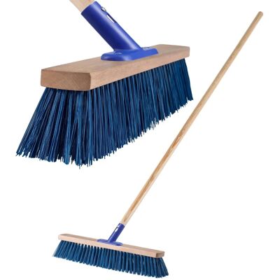 KADAX Nylon Street Sweeper 30cm - Broom for Streets & Pavements KADAX Nylon Street Sweeper 30cm - Broom for Streets & Pavements