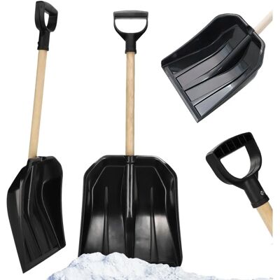 KADAX Schneeschaufel - Ergonomischer, Leichter Schneeräumer - Schneeräumgerät KADAX Schneeschaufel - Ergonomischer, Leichter Schneeräumer - Schneeräumgerät