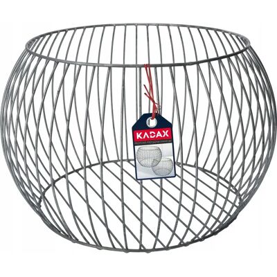 KADAX Verzinkter Gartengabionen aus Stahl 53cm KADAX Verzinkter Gartengabionen aus Stahl 53cm