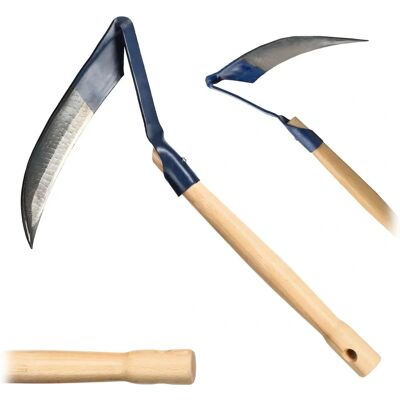 KADAX Hand Scythe - 50cm Garden Forestry Agriculture - Hand Tool KADAX Hand Scythe - 50cm Garden Forestry Agriculture - Hand Tool