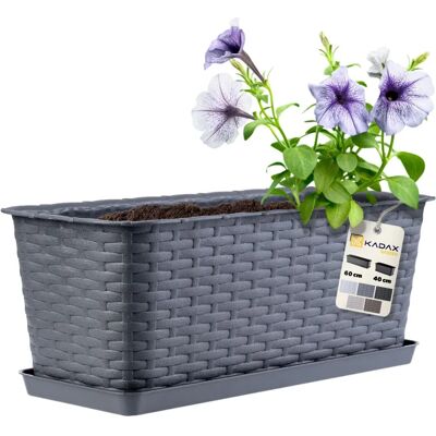 KADAX Balkon Blumenkastenständer - 40cm KADAX Balkon Blumenkastenständer - 40cm