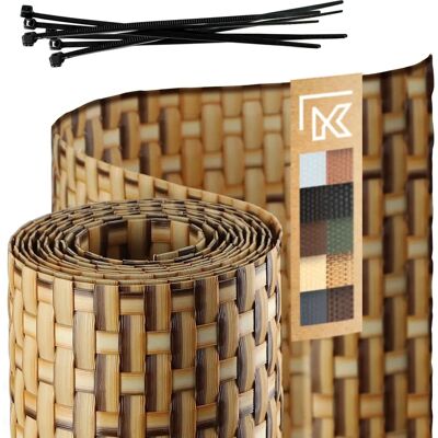 KADAX Fence Tape - Sand 19cm x 2.55m Privacy Cover KADAX Fence Tape - Sand 19cm x 2.55m Privacy Cover