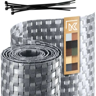KADAX Grey Fence Cover - Weatherproof Garden Privacy Screen KADAX Grey Fence Cover - Weatherproof Garden Privacy Screen