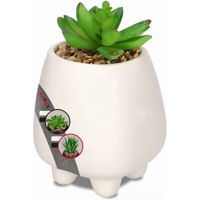 KADAX Artificial Flower Plant Ornamental Succulent - 10.5cm KADAX Artificial Flower Plant Ornamental Succulent - 10.5cm