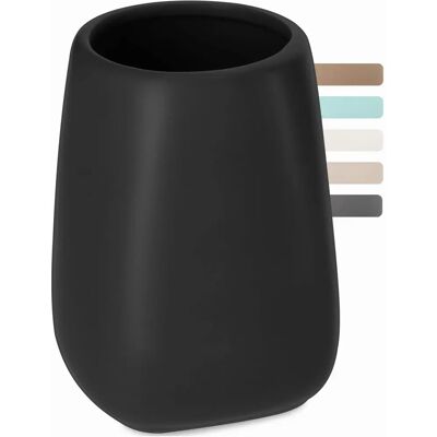 Copo de pasta de dentes de cerâmica KADAX - Moderno, Elegante, Compacto Copo de pasta de dentes de cerâmica KADAX - Moderno, Elegante, Compacto