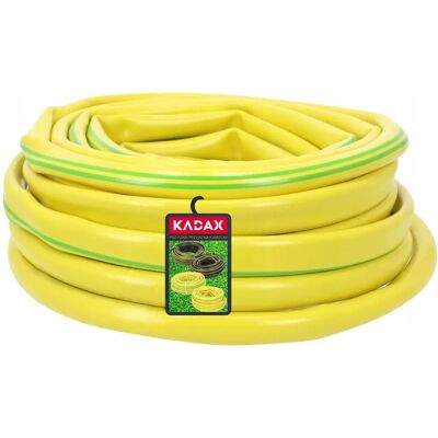 Kadax Garden Hose 20m 3/4 inch 3 Layers PVC Flexible Durable Kadax Garden Hose 20m 3/4 inch 3 Layers PVC Flexible Durable
